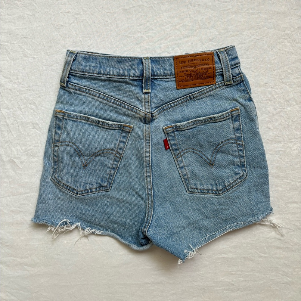 Levi's Light Blue Jean Shorts